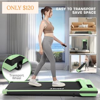 Walking Pad Under Desk Treadmill, 2.5HP Quiet Portable Electric Treadmills for Home 300 lbs Weight Capacity, 3 in 1 Compact Walking Jogging Running Machine with Remote Control and LED Display
50% offCode: 50QTMABO 🔥🚨
https://amzn.to/4bP98ku

Link is in my bio/profile @lovegooddeals