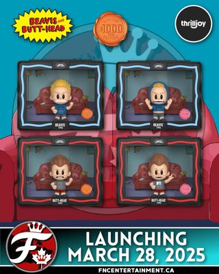 ThrillJoy Unleashes a ‘90s Takeover on March 28th! 

Get ready to crank up the nostalgia because ThrillJoy’s all-new ‘90s Wave of Pix and MegaPix has arrived, featuring some of MTV’s most legendary icons!

Pix Lineup: Beavis, Butt-Head, and Daria – Each with a chance at a Chase!

MegaPix: Bloo with Beavis & Butt-Head – With a Chase variant up for grabs!

Whether you’re a fan of chaotic headbanging, deadpan sarcasm, or just love the golden era of ‘90s animation, this wave is a must-have for your collection!

https://thrilljoy.com/

#ThrillJoy #BeavisAndButthead #Daria #90sNostalgia #MegaPix #Pix #Collectibles #MTV