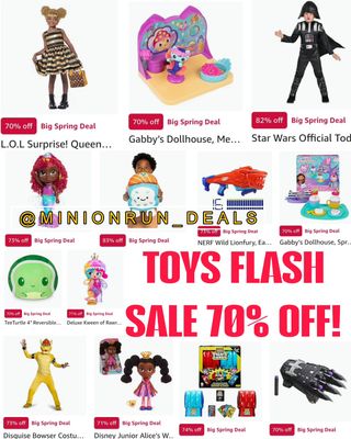 💥Lots of toys flash sale up to 70% off!! 
https://amzn.to/420q9DX

▫️▫️▫️▫️▫️▫️▫️▫️▫️▫️▫️ 
NEVER MISS OUT ON A DEAL!
✅ Join my F@cebook Group
✅ Join my Telegr@m channel 
✅All l!nks are in my b!o ⁣⁣& stories
✅️ ⁣Follow my backup acct @minionhot_deals 

l!nks are affiliated
#couponcommunity #discount #deals #clearance