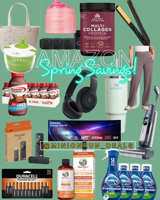 💥Amazon Big Spring Sale is Live! 
Tons of savings on tons of items! 
https://amzn.to/4hNfiDd

▫️▫️▫️▫️▫️▫️▫️▫️▫️▫️▫️ 
NEVER MISS OUT ON A DEAL!
✅ Join my F@cebook Group
✅ Join my Telegr@m channel 
✅All l!nks are in my b!o ⁣⁣& stories
✅️ ⁣Follow my backup acct @minionhot_deals 

l!nks are affiliated
#couponcommunity #discount #deals #clearance