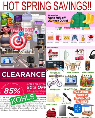 🛒C0mment the word "SHOP" and I will directly dm you the l!nk & details💚

Kohls 85% off: 
https://shopstyle.it/l/cn4rG

Target Circle Week:
https://shopstyle.it/l/cnXJu

Walmart Spring Sale:
https://walmrt.us/4iYdqZl

Amazon Spring Sale:
https://amzn.to/4l17AIu

▫️▫️▫️▫️▫️▫️▫️▫️▫️▫️▫️
NEVER MISS OUT ON A DEAL!
✅ Join my F@cebook Group
✅ Join my Telegr@m channel
✅All l!nks are in my b!o & stories
⁣⁣✅️ ⁣Follow my backup acct @minionhot_deals 
l!nks are affiliated.  #couponcommunity #discount #deals #clearance