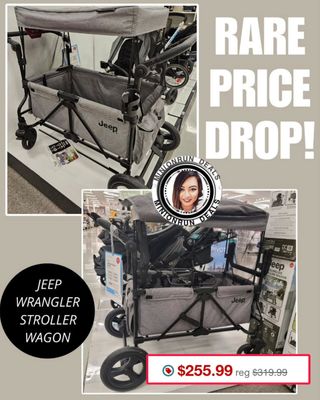 🛒C0mment the word "SHOP" and I will directly dm you the l!nk & details💚
Rare price drop on this J e e p Wrangler Stroller Wagon with Included Car Seat Adapter by Delta Children!
 Now $255 reg $319
https://shopstyle.it/l/cn3K5

▫️▫️▫️▫️▫️▫️▫️▫️▫️▫️▫️
NEVER MISS OUT ON A DEAL!
✅ Join my F@cebook Group
✅ Join my Telegr@m channel
✅All l!nks are in my b!o & stories
⁣⁣✅️ ⁣Follow my backup acct @minionhot_deals 
l!nks are affiliated.  #couponcommunity #discount #deals #clearance