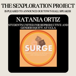 As we are nearing our first annual town hall event, we are very excited to announce our next town hall speaker Natania Ortiz of UCLA's SURGE- Students United for Reproductive and Gender Equity! @urgeca_org @urge_org

RSVP at the link in our bio to register for our town hall event to hear more from Natania Ortiz on April 7th!