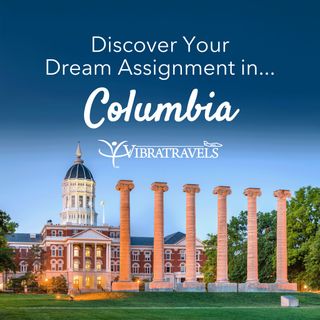 We have lots of assignments across the U.S., and each location has things that make it special. Check out our hot location for the week… Columbia, Missouri! 🌆🌳

Columbia, MO—also known as "CoMo"—is a lively college town with a perfect mix of small-town charm and big-city energy. Home to the University of Missouri, it’s filled with culture, creativity, and community spirit.

Explore downtown for local boutiques, live music, and great eats, or catch a Mizzou game and experience that Tiger pride! 🐯🎶

For nature lovers, Columbia offers beautiful trails and parks, including the scenic MKT Trail and Rock Bridge Memorial State Park—perfect for hiking, biking, or just soaking in the views. 🚴‍♀️🌿

Whether you're grabbing coffee at a cozy café, catching a film at the historic Ragtag Cinema, or enjoying one of the city’s many festivals, Columbia is a hidden gem in the heart of Missouri.

For more information or to submit an application, follow us on social media and visit our website, www.vibratravels.com.

#TravelNursing #VibraTravels #ExploreColumbiaMO #CoMoLife #TravelClinicians #MissouriAssignments #HotLocationOfTheWeek #CollegeTownVibes #TravelWithVibra