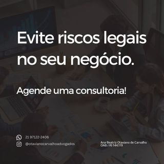 🔒 Proteja seu negócio de complicações legais!
Conte com orientação jurídica especializada para evitar prejuízos.

✅ Agende sua consultoria hoje mesmo!
📲 @otavianocarvalhoadvogados | (21) 97122-2406

#assessoriajuridica #direitoempresarial #direitodotrabalho #direitostrabalhistas #juizdefora #minasgerais #riodejaneiro