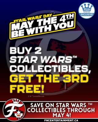 May the 4th Be With You!  Save on Star Wars Collectibles Online at Funko.com Now Through May 4th!

Funko CA
https://go.fncentertainment.ca/starwars-ca

Funko US
https://go.fncentertainment.ca/starwars-us

#funkofanatic #funkofamily #popvinyl #funkopop #funko #funkopopvinyl #funkofunatic #funkopops #funkoaddict #funkoCanada #ad #starwars #maythe4thbewithyou #may4th