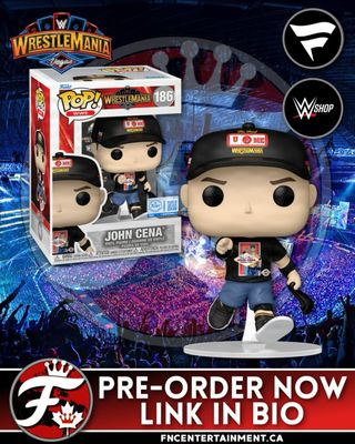 Pre-Order Now at Fanatics and WWE Shop

Funko Pop! WWE: Wrestlemania 41 - John Cena - Funko Special Edition 

Fanatics CA:
https://fanatics.93n6tx.net/6yVV4N

WWE CA:
https://wwe-shop.sjv.io/4Ggg41

Fanatics US:
https://fanatics.93n6tx.net/OeyyPA 

WWE US:
https://wwe-shop.sjv.io/2aVV4D

Funko US:
https://go.fncentertainment.ca/cena-us

#funkofanatic #funkofamily #popvinyl #funkopop #funko #funkopopvinyl #funkofunatic #funkopops #funkoaddict #funkoCanada #ad #cena #wrestlemania #johncena #wwe