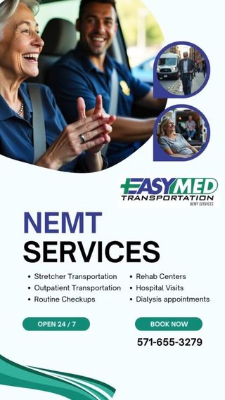🚌 It's important to have quality NEMT (Non-Emergency Medical Transportation Service) for your loved one! 

📢 Reposted from @easymedtransportation
...
#NonEmergencyMedicalTransportation #Reliableseniortransport #seniortransportation
