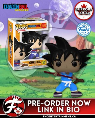 Coming Soon to Your Local AE/PX Retailer:

Funko Pop! Animation: Dragon Ball - Goku with Nyoibo (Glow) Funko Exclusive

Shaks Pop Shop: 
https://shakspopshop.ca/irrdxb

MyPops:
https://www.mypops.ca/vntvaq

#funkofanatic #funkofamily #popvinyl #funkopop #funko #funkopopvinyl #funkofunatic #funkopops #funkoaddict #funkocanada #ad #anime #dragonball