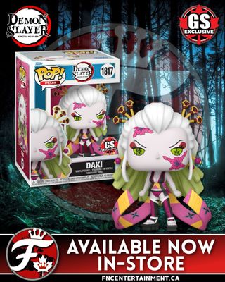 This Just In: Landing Now In-Store GameStop Canada with the GS Canada Sticker!

Funko Pop! Plus: Demon Slayer - Daki (GS Canada Exclusive)

https://www.gamestop.ca/Toys-Collectibles/Games/921322/pop-plus-demon-slayer-daki-with-ribbons-vinyl-figure

Note: Not all GS locations will receive the same stock or at the same time. Check your local GS for availability. 

Thanks to @kharleepops88 for the heads up!

#funkofanatic #funkofamily #popvinyl #funkopop #funko #funkopopvinyl #funkofunatic #funkopops #funkoaddict #funkocanada #anime #manga #demonslayer