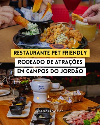 PASSEIO EM CAMPOS DO JORDÃO

O frio está chegando e muitas famílias aproveitam para passear em Campos do Jordão! No coração da cidade, dentro do @parquecapivari, você encontra um novo restaurante - o @donachicacapivari! ⛰️🌲🍁

Sabe aquela comida afetiva, com gosto de almoço de domingo na casa da vó? 🥰 É exatamente isso que você encontra por lá! 

Os pratos são para compartilhar, e você encontra opções como picadinho com pinhão, truta grelhada, parmegiana, além de fondues, massas, porções e sobremesas. 🍝🥘🫕

Ah, tem um cardápio especial para os cachorrinhos também! 🐶

📌 O passeio fica mais divertido e super completo com as atrações do Parque Capivari: tem teleférico, trenó de montanha, pedalinho, patinação no gelo e mais!

⏰ Domingo a quinta-feira: 11h30 às 21h / Sexta-feira e Sábado: 11h30 às 22h
📍 @parquecapivari - R. Eng. Diogo José de Carvalho, 1291, Capivari - Campos do Jordão

👉👉 Quer conferir o cardápio e mais informações? Comente QUERO e eu te envio por direct!
.
.
.
.
.
.
Imagens: Divulgação
.
#passear #passeioemfamilia #diversaoemfamilia #oquefazeremsp  #spcriancas #camposdojordão
. 
https://saopauloparacriancas.com.br/restaurante-dona-chica-parque-capivari-em-sp/