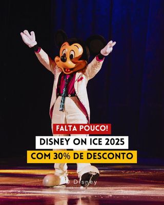 😱 ÚLTIMOS INGRESSOS COM #DESCONTO 😱

❗Aproveite para conferir um dos espetáculos mais especiais da #Disney com 30% OFF na estreia em São Paulo! 🤑

Mickey, Moana, Elsa, Woody e outros personagens tão queridos estarão no espetáculo Aventuras na Estrada, que transformará o gelo em um palco de aventuras, surpresas e muita magia! ✨🧊⛸️

🗓️ Em São Paulo: de 05 a 15 de junho de 2025
📍 Ginásio do @ibirapueraparque
💰 A partir de R$70
Aproveite para viver momentos mágicos em família! Com muita nostalgia para os adultos e novas emoções para a criançada!

👉👉 Comente DISNEY e receba o link para garantir seus ingressos!
.
.
.
.
.
.
Imagens: Divulgação
.
#passear #passeioemfamilia #diversaoemfamilia #oquefazeremsp #spcriancas #disneyonice #disney #publi
.
https://saopauloparacriancas.com.br/disney-on-ice-2025/