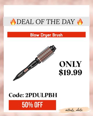 🔥 DEAL OF THE DAY 🔥
Get salon-worthy hair at home with this Blow Dryer Brush—now just $19.99! 💁‍♀️
✨ Smooths, volumizes & styles in one easy step.
💥 Use code 2PDULPBH to get 50% OFF!
🕒 Don’t wait—these go FAST!

🛒 Tap the link in bio or COMMENT LINK. And I will send it to you ! 

📌 Save & share with your beauty besties!
https://amzlink.to/az0S3lIjy583Z
#ad #AmazonFinds #DealsAholic #HairGoals #BeautyDeals #BlowDryBrush