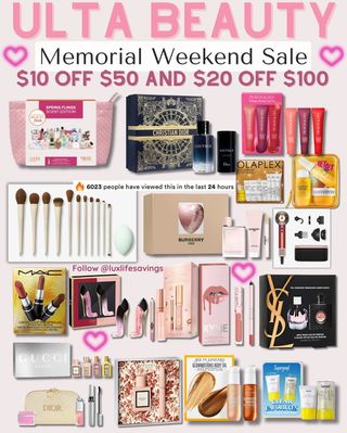 Comment “Link” and I’ll send you the link for this or go to my bio

GOOOOOO ULTAAAAA Memorial Weekend Day sale is now LIVE !! 😱😱😱🏃🏻‍♀️‍➡️ get an extra $10 or $20 off sale and value sets / sitewide 😱😱 this works on sooo many items including fragrances that rarely go on sale 🫶🏻🫶🏻🔥keep in mind these are value sets so they are already a great price . 
✨apply code “GLOW”  for $10 off $50 or $20 off $100 
Works sitewide 🙂

🔶All Link in my bio @savewith_nina
🔶Join my Telegr@m and Facebook group for more deals and clearance in my bio @savewith_nina 
🔶Follow my backup account @glitch.deals999

Repost @luxlifesavings thank you ❤️

Disclaimer:
I do not own the brand’s trademarks, logos or pictures or products posted. I do not intend to infringe on copyright. I find such content available on the internet. Contents are considered fair use.