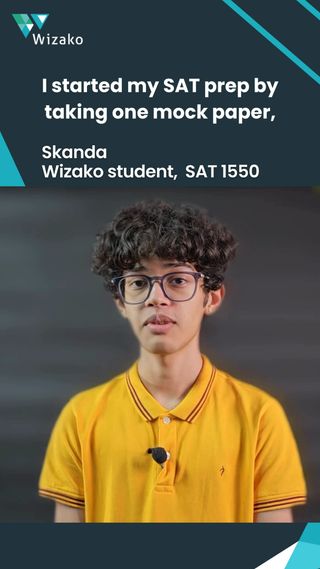 📚 Skanda started with a 1380 mock...
🎯 Ended with a 1550 on test day!

Here’s how 👇
🔹 2 months of concept building
🔹 12 full official SAT tests
🔹 Serious focus on test-taking skills

🔥 Watch his reel to learn how to structure your own prep!

#SATprep #SAT2025 #DigitalSAT #WizakoSAT #SATScore #SATIndia #SATStudyPlan #SATMotivation