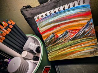 🏔️✍️ #art #nature #copicwithus #copic #posca
