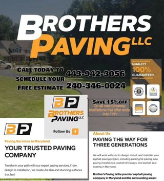 📢 Reposted from @brotherspavingllc

🚧 ITS BACK! 💰 Our Summer savings of 15% off all new driveway installations !

🚨 Don’t miss this amazing deal from Brothers Paving LLC!

Anne Arundel County's Premier Asphalt Paving Service 🎯 

✅ LOCAL AND TRUSTED
✅ QUALITY MATTERS 

Call today for your FREE Estimate! ☎️

🔗 Link in bio to learn more 

#paving #pavingservices #annearundelcounty