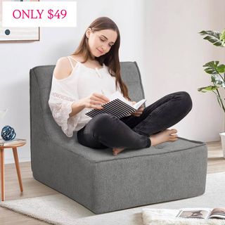 Bean Bag Chair Bean Bag Sofa Chair Soft Stuffed Filling, Fluffy and Lazy Sofa with Filler, Comfy Cozy Giant BeanBag Chairs for Adults with Memory Foam Bean Bag Couch Accent Sofa Chair Lounger Chair
50% off Code: VZMDJ53C 🔥
https://amzn.to/4e8Jc4x

Link is in my bio/profile @lovegooddeals