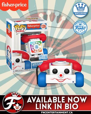 Available Now at the Funko Shop

Funko Pop! Retro Toys: Fisher-Price - Chatter Telephone Funko Shop Exclusive

Funko CA
https://go.fncentertainment.ca/chatter-ca

Funko US
https://go.fncentertainment.ca/chatter-us

#funkofanatic #funkofamily #popvinyl #funkopop #funko #funkopopvinyl #funkofunatic #funkopops #funkoaddict #funkocanada #ad #retrotoys #fisherprice
