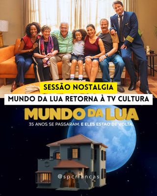 UM CLÁSSICO DE VOLTA ÀS TELINHAS! 🤩

Prepare o sofá e a pipoca: o Mundo da Lua está de volta! 
Com estreia marcada para o dia 28 de junho, às 19h, uma nova temporada da série que marcou gerações nos anos 1990. 

A nova versão não é um remake, e sim uma continuação repaginada e os fãs podem assisti-la em rede nacional e também pode ser acompanhada pelos canais digitais da emissora.

QUEM AÍ JÁ ESTÁ ANIMADO PARA REVIVER TODAS AS AVENTURAS DO MUNDO DA LUA? 🥰

https://saopauloparacriancas.com.br/mundo-da-lua-retorna-a-tv-cultura-nova-temporada-2025/