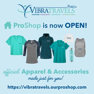 🚨BIG NEWS! The Vibra Travels ProShop is officially OPEN! 🎉🛍️

From shirts to water bottles to backpacks, now you can rep VT wherever the road takes you. ✈️

🧢 Grab your gear.
👕 Rock the brand.
🛒 Shop now: https://vibratravels.ourproshop.com

#VibraTravels #TravelWithStyle #TravelNurseLife