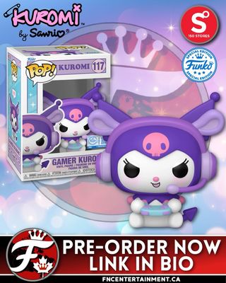 Available Now for Pre-Order at Showcase Canada

Funko Pop! Sanrio: Kuromi - Gamer Kuromi (Funko Special Edition)

https://ca.shopatshowcase.com/products/funko-pop-sanrio-hello-kitty-friends-gamer-kuromi-figure-order-online-free-shipping-or-shop-in-store 

Note: Not all Showcase locations will receive the same stock or at the same time. Check your local Showcase for availability.

#funkofanatic #funkofamily #popvinyl #funkopop #funko #funkopopvinyl #funkofunatic #funkopops #funkoaddict #funkocanada #sanrio #mymelody #hellokitty