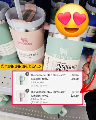 🛒C0mment the word "SHOP" and I will directly dm you the l!nk & details💚
HOT! Stanley 40oz tumblers for only $21!! 
Code CV20 
These 2 colors workss!!
https://shopstyle.it/l/csGkU

▫️▫️▫️▫️▫️▫️▫️▫️▫️▫️▫️
NEVER MISS OUT ON A DEAL!
✅ Join my F@cebook Group
✅ Join my Telegr@m channel
✅All l!nks are in my b!o & stories
⁣⁣✅️ ⁣Follow my backup acct @minionhot_deals 
l!nks are affiliated.  #couponcommunity #discount #deals #clearance