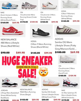 🛒C0mment the word "SHOP" and I will directly dm you the l!nk & details💚
🔥🔥HUGE SNEAKER SALE on Tons of popular brands & styles!! 
https://shopstyle.it/l/csGzp

▫️▫️▫️▫️▫️▫️▫️▫️▫️▫️▫️

NEVER MISS OUT ON A DEAL!
✅ Join my F@cebook Group
✅ Join my Telegr@m channel
✅All l!nks are in my b!o & stories
⁣⁣✅️ ⁣Follow my backup acct @minionhot_deals 
l!nks are affiliated.  #couponcommunity #discount #deals #clearance