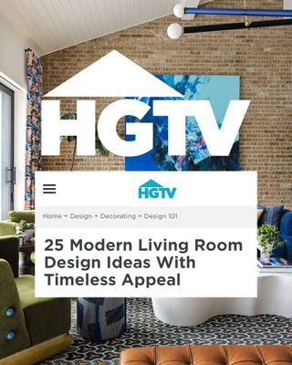 25 Modern Living Room Design Ideas With Timeless Appeal 💙 

So excited to have placed @lisagilmoredesign + @giannasanfilippo on @hgtv!

Read the story in the full online feature!