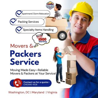 🎯 It's always good to have the name and phone number of a good moving company.

📢 Reposted from @samleenalogistics

🚚 DMV Movers – Best Price Guaranteed! 
📦 Professional movers starting at $300
✅ We beat competitor prices
✅ Fast & reliable 
📍 Serving DC • Maryland • Virginia
📲 Call/Text for a FREE quote: 240‑440‑4528