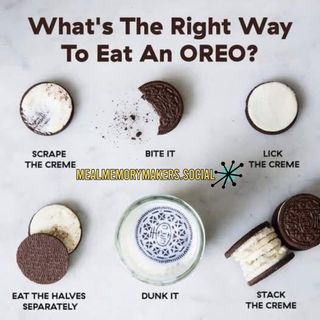 How do you eat your Oreos? I eat mine in the Pampered Chef Cookies and Cream Icebox Cake! 😋 YUMMY! #mealmemorymakers