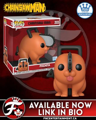 Available Now at the Funko Shop!

Funko Pop! Animation: Chainsaw Man - Pochita (Jumbo 10”) Funko Special Edition 

Funko CA
https://go.fncentertainment.ca/pochita-ca

Funko US
https://go.fncentertainment.ca/pochita-us

#funkofanatic #funkofamily #popvinyl #funkopop #funko #funkopopvinyl #funkofunatic #funkopops #funkoaddict #funkocanada #ad #anime #chainsawman #pochita