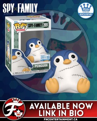 Available Now at the Funko Shop!

Funko Pop! Animation: Spy x Family - Penguin - Funko Special Edition 

Funko CA
https://go.fncentertainment.ca/penguin-ca

Funko US
https://go.fncentertainment.ca/penguin-us

#funkofanatic #funkofamily #popvinyl #funkopop #funko #funkopopvinyl #funkofunatic #funkopops #funkoaddict #funkocanada #ad #anime #spyxfamily