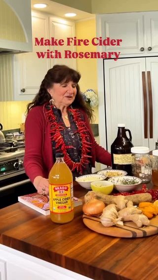 Have you made your Fire Cider 🔥 for this season? Now’s a great time to make a big batch in preparation for winter colds!

Tap the link in my bio @rosemarygladstar to get the Fire Cider book - a compilation of Fire Cider recipes from the herbal community! 

And a big shoutout to Kathi Langolier of @herbalrevolution, Mary Blue @maryblueherbalist, and Nicole Telkes @herbcrafter for the ❤️🔥 they brought to keep Fire Cider trademark free!

#rosemarygladstar #firecider 
https://scienceandartofherbalism.com/product/fire-cider/