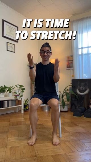 🎯 Sitting kills and movement is medicine.

🙏🏽 Reposted from @djkim.yoga

Been sitting too long? 🪑
Give your back, hips, and mind a much-needed reset. 💆‍♀️✨
Just 5–10 minutes can make a big difference.
Let’s stretch, rest, and recharge. 🔋💛
Your body deserves this. 🧘‍♀️🫶


#namastê #yogaflow #chairyoga #yogaanywhere #movementismedicine