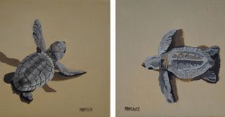 New & Available: “Turtle 8" and "Turtle 9" —

Just more small paintings of these precious creatures on the way to the ocean after just hatching. 

(6x6, oil) AVAILABLE —
https://www.prudyweaver.com/workszoom/6096722/turtle-8
https://www.prudyweaver.com/workszoom/6096729/turtle-9 

SUBSCRIBE for weekly email previews of new original art work → link in bio

#oilpaintings #interiordesign #interiordecor #interiors #landscapepainting #artistlife #artistsoninstagram #artwork #artist #fineart #art #homedecor #prudyweaverart #oiloncanvas #oillandscape #painting #paintings #paintingforsale #charlotteart #coastal #marsh #beachscenes #marshpainting #baldheadisland #bhi #turtle #babyturtle