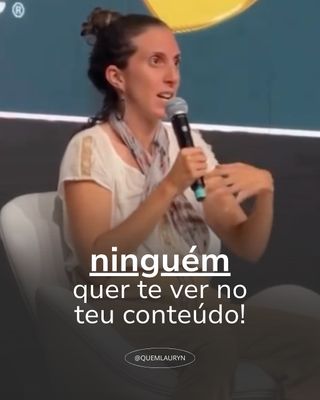 pra fechar a semana, uma lembrança: não é sobre gritar pra aparecer, é sobre ter algo real pra dizer.

ninguém quer te ver no teu conteúdo? será mesmo?
se teu conteúdo não tiver nada de você, ele é só mais um post perdido no algoritmo.

o que é de verdade encontra quem tá de verdade — sempre.

cultiva tuas raízes. elas são o que sustenta o restante.🌱 se não sabe como, o link tá na bio.

#joutjout #criadorasdeconteúdo #mulheresgestoras