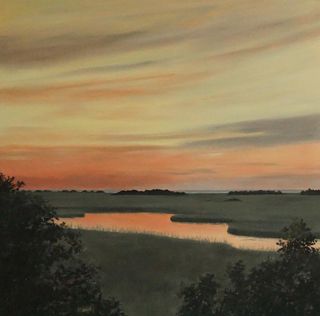 Sold: "Marsh Reflection" - More Originals Available —

The colors in the marsh sometimes take your breath away and this was one of those times. The colors in the sky just melted together and reflected in the water. Thanks to Leigh Anne for allowing me to paint her beautiful photo. 

(36x36, oil) SOLD
This piece is home with a happy collector! See available original oils → prudyweaver.com

SUBSCRIBE for weekly email previews of ready-to-ship art → https://www.prudyweaver.com/email-newsletter

#oilpaintings #interiordesign #interiordecor #interiors #landscapepainting #artistlife #artistsoninstagram #artwork #artist #fineart #art #homedecor #prudyweaverart #oiloncanvas #oillandscape #painting #paintings #paintingforsale #charlotteart #coastal #marsh #beachscenes #marshpainting #baldheadisland #bhi