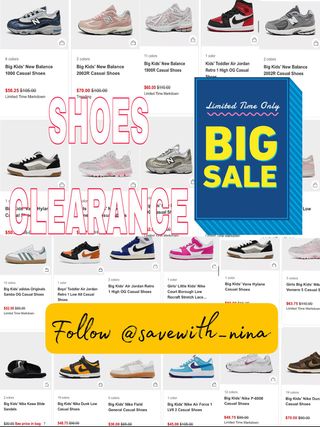 💥Comment “Now” and I’ll send the direct link to you 
🔥Shoes Clearance BRAND NAME 🔥🔥selling out quick so hurry GO

https://shopstyle.it/l/cvXmk
🔶All Link in my bio @savewith_nina
🔶Join my Telegr@m and Facebook group for more deals and clearance in my bio @savewith_nina 
🔶Follow my backup account @glitch.deals999