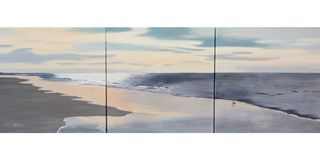 Sold: "Along The Beach 3" — More Originals Available — 

My daughter-in-law Jeanne, who finds such joy walking along the beach, captured this moment on one of her strolls. When I first saw her photo, I felt an instant connection to its quiet beauty and knew it would make a lovely triptych. The soft, gentle colors and that lone bird spoke to me of peaceful days and simple moments we hold dear. 

(20x60, oil) SOLD

Home with a happy collector! See other work → https://www.prudyweaver.com/works

SUBSCRIBE for weekly email previews of ready-to-ship original artwork → link in bio

#oilpaintings #interiordesign #interiordecor #interiors #landscapepainting #artistlife #artistsoninstagram #artwork #artist #fineart #art #homedecor #prudyweaverart #oiloncanvas #oillandscape #painting #paintings #paintingforsale #charlotteart #coastal #marsh #beachscenes #marshpainting #baldheadisland #bhi