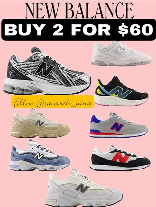 🔥Comment “Sale” and II’ll send you the direct link
✨New Balance buy 2 for only $60
https://mavely.app.link/e/8bMjeWipNXb

🔶All Link in my bio @savewith_nina
🔶Join my Telegr@m and Facebook group for more deals and clearance in my bio @savewith_nina 
🔶Follow my backup account @glitch.deals999