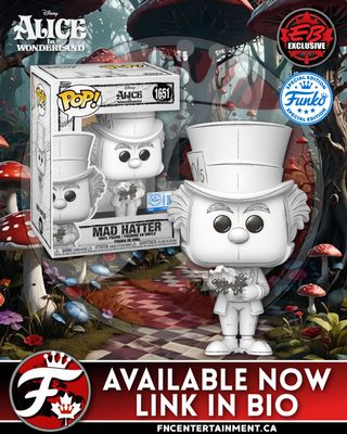 Landing Now In-Store and Online at EB Games Canada

Funko Pop! Disney: Alice in Wonderland - Mad Hatter (Sketch) Funko Special Edition

https://www.ebgames.ca/Toys-Collectibles/Games/934394/pop-disney-sketched-mad-hatter

SKU: 798404

Note: Not all EB locations will receive the same stock or at the same time. Check your local EB for availability. 

#funkofanatic #funkofamily #popvinyl #funkopop #funko #funkopopvinyl #funkofunatic #funkopops #funkoaddict #funkocanada #disney #madhatter #aliceinwonderland