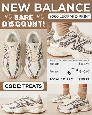 💥Comment “Shop” and I’ll send you the direct link 
OMGG RARE DISCOUNT ON THESE!! 😱🏃🏻‍♀️🔥 they now get 25% off when you use code TREATS 🙌🏼 making them $119 Reg. $159. You must log in to your account or create an account for the code to work. All sizes are available at the time of this post 🔥. ⁣
⁣
https://shopstyle.it/l/cv2pI

🔶All Link in my bio @savewith_nina
🔶Join my Telegr@m and Facebook group for more deals and clearance in my bio @savewith_nina 
🔶Follow my backup account @glitch.deals999

Tfs @chasingclearance repost ✨