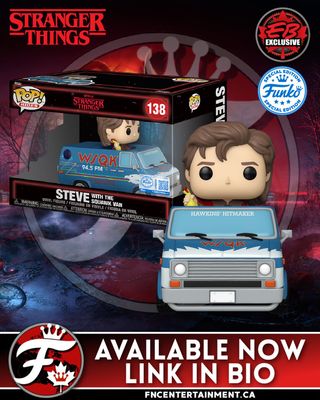 Landing Now In-Store and Online at EB Games Canada

Funko Pop! Rides: Stranger Things - Steve with Squawk Van- Funko Special Edition

https://www.ebgames.ca/Toys-Collectibles/Games/934397/pop-rides-deluxe-steve-with-squawk-van

SKU: 798407

Note: Not all EB locations will receive the same stock or at the same time. Check your local EB for availability. 

#funkofanatic #funkofamily #popvinyl #funkopop #funko #funkopopvinyl #funkofunatic #funkopops #funkoaddict #funkocanada #strangerthings