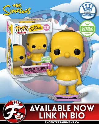 Available Now at Funko Shop

Funko Pop! Plus: The Simpsons - Homer on Scale (LE 5,000) Funko Ultra Edition 

Funko CA
https://go.fncentertainment.ca/le-ca

Funko US: 
https://go.fncentertainment.ca/le-us

#funkofanatic #funkofamily #popvinyl #funkopop #funko #funkopopvinyl #funkofunatic #funkopops #funkoaddict #funkocanada #ad #thesimpsons