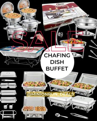 🛍Drop the word "NOW" for 🔗 & details💚
🔥🤯Lots of Chafing Dish Buffet on sale for the lowest prices! Perfect for the holidays🦃🎄

https://walmrt.us/4kfZr27

▫️▫️▫️▫️▫️▫️▫️▫️▫️▫️▫️
NEVER MISS OUT ON A DEAL!
✅All l!nks are in my b!o & stories
⁣⁣✅️ ⁣My backup acct @minionhot_deals 
l!nks are affiliated.  #couponcommunity #discount #deals #clearance