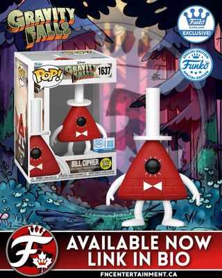 Available Now at Funko Shop

Funko Pop! Disney: Gravity Falls - Bill Cipher (Glow) Funko Special Edition

Funko CA
https://go.fncentertainment.ca/exclusives-ca

Funko US: 
https://go.fncentertainment.ca/exclusives-us

#funkofanatic #funkofamily #popvinyl #funkopop #funko #funkopopvinyl #funkofunatic #funkopops #funkoaddict #funkocanada #ad #gravityfalls