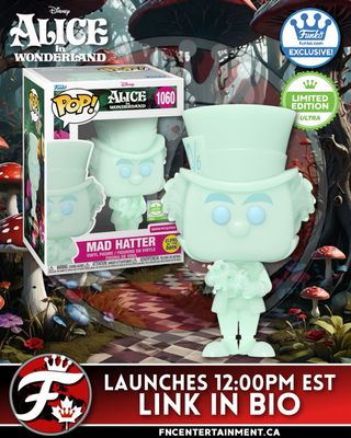 Launching at 12:00PM EST / 9:00AM PST at Funko Shop

Funko Pop! Disney: Alice in Wonderland - Mad Hatter (Glow) (LE 5,000) (Funko Ultra Edition)

Funko CA
https://go.fncentertainment.ca/madhatter-ca

Funko US: 
https://go.fncentertainment.ca/madhatter-us

#funkofanatic #funkofamily #popvinyl #funkopop #funko #funkopopvinyl #funkofunatic #funkopops #funkoaddict #funkocanada #ad #disney #madhatter