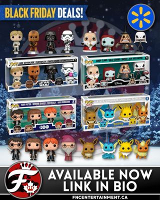 Early Black Friday at Walmart Canada

Funko Pop! 4 Packs - ON SALE NOW

Star Wars: https://go.fncentertainment.ca/starwars-bf 
Nightmare Before Christmas: https://go.fncentertainment.ca/nbc-bf 
Harry Potter: https://go.fncentertainment.ca/hp-bf 
Pokemon: https://go.fncentertainment.ca/pokemon-bf 

#funkofanatic #funkofamily #popvinyl #funkopop #funko #funkopopvinyl #funkofunatic #funkopops #funkoaddict #funkocanada #ad #blackfriday #harrypotter #nightmarebeforechristmas #starwars #pokemon