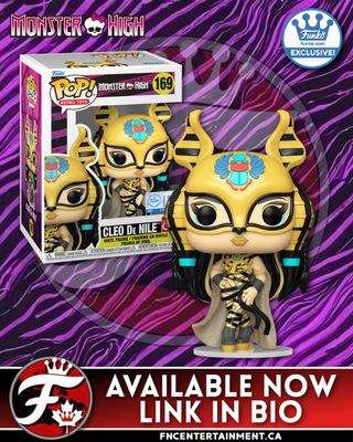 Available Now at the Funko Shop

Funko Pop! Retro Toys: Monster High - Cleo Denile (Haunt Couture) Funko Shop Exclusive

Funko CA
https://go.fncentertainment.ca/exclusives-ca

Funko US: 
https://go.fncentertainment.ca/exclusives-us

#funko #funkocanada #ad #monsterhigh